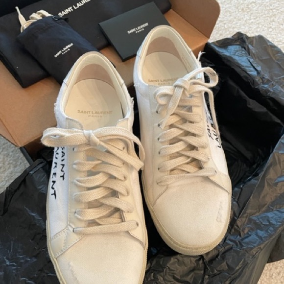 Saint Laurent sneakers 7.5 - Picture 4 of 13